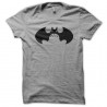 Shirt totoro batman gris pour homme et femme