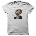 Shirt rick genest blanc pour homme et femme