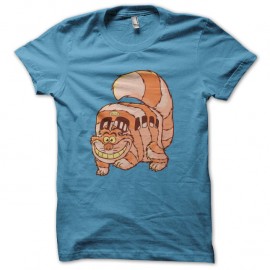 Shirt personnage de cartoon bleu ciel pour homme et femme