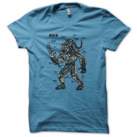 Shirt predator japon turquoise pour homme et femme