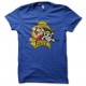 Shirt luffy de one piece drapeau pirate bleu pour homme et femme