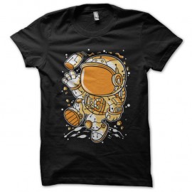 Shirt astronaut boy noir pour homme et femme