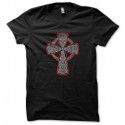 Shirt Celtic Cross noir pour homme et femme