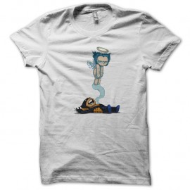 Shirt wolverine ame en cartoon blanc pour homme et femme
