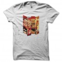 Shirt les quatre fantastiques blanc pour homme et femme