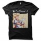 Shirt we can punish it sailor moon noir pour homme et femme