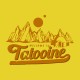Shirt welcome to tatooine jaune pour homme et femme
