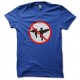 Shirt anti batman et robin bleu pour homme et femme