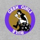 Shirt geek girl rule gris pour homme et femme