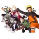 Shirt naruto shippuden team blanc pour homme et femme