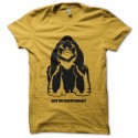 Shirt Gorilla have you seen my banana jaune pour homme et femme