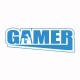 Shirt Gamer console paddle blanc slim fit pour homme et femme