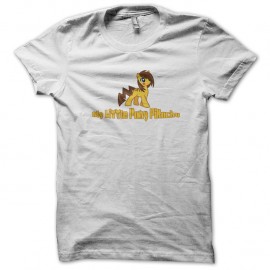 Shirt my little pony pikachu blanc pour homme et femme