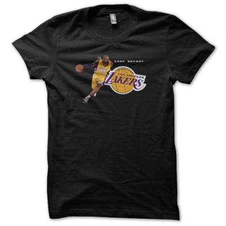 Shirt Kobe Bryant lakers noir pour homme et femme