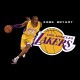 Shirt Kobe Bryant lakers noir pour homme et femme
