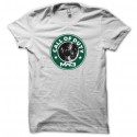 Shirt Call of duty parodie blanc pour homme et femme