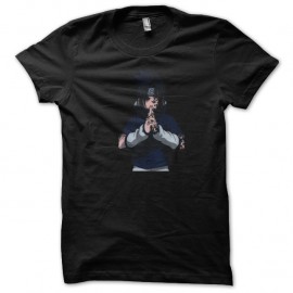 Shirt naruto sasuke noir pour homme et femme