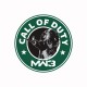 Shirt Call of duty parodie blanc pour homme et femme