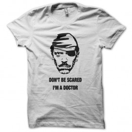 Shirt Parodie Dr Gregory House Hugh Laurie noir/blanc pour homme et femme