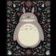 Shirt totoro jolie decoration noir pour homme et femme