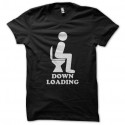 Shirt Down loading noir pour homme et femme