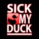 Shirt sick my duck noir pour homme et femme