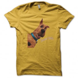 Shirt Scooby Doo jaune pour homme et femme