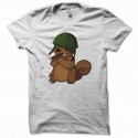 Shirt Parodie agence tout risque blanc pour homme et femme