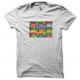 Shirt totoro multi couleurs blanc pour homme et femme