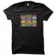 Shirt totoro multi couleurs noir pour homme et femme