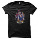 Shirt blanche neige en zombie noir pour homme et femme