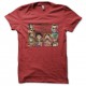 Shirt Choose your character one piece dragon ball rouge pour homme et femme