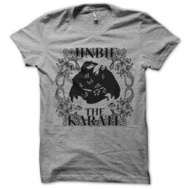 Shirt Jinbe the karate gris pour homme et femme