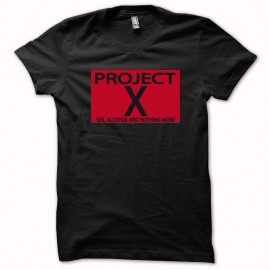 Shirt Project X noir pour homme et femme
