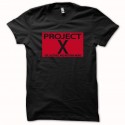 Shirt Project X noir pour homme et femme