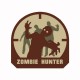 Shirt zombie Hunter viseur blanc pour homme et femme