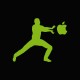 Shirt apple Street fighters gamers vert/noir pour homme et femme