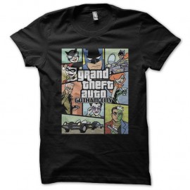 Shirt Gotham batman parodie GTA noir pour homme et femme