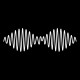 Shirt artic monkeys ondes noir pour homme et femme