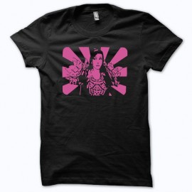 Shirt Warcraft wow elfe rose/noir pour homme et femme