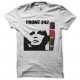 Shirt front 242 blanc pour homme et femme