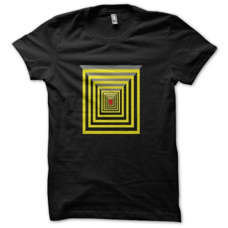 T-shirt illusion noir pour homme et femme