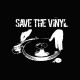 Shirt Save the Vinyl blanc/noir pour homme et femme