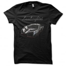 Shirt Lamborghini noir pour homme et femme