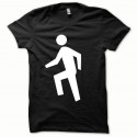 Shirt LMFAO Party Rock Anthem blanc/noir slim fit pour homme et femme