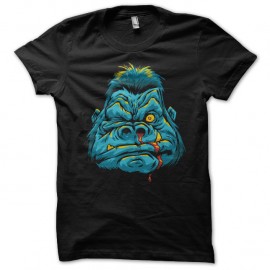 Shirt Mad monkey noir pour homme et femme