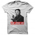 Shirt Kim jong blanc pour homme et femme