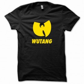 Shirt Wu-Tang Clan jaune/noir pour homme et femme
