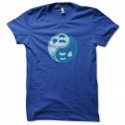 Shirt Ghost Yin Yang bleu pour homme et femme