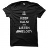 Shirt BMW Keep Calm noir pour homme et femme